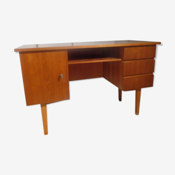 Vintage desk from the 60s light oak