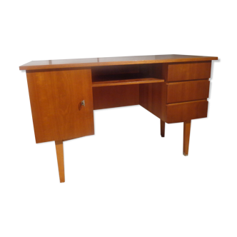 Vintage desk from the 60s light oak