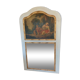 TRUMEAU Louis XVI, Large Model, in gilded wood from the 19th century