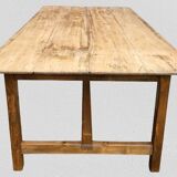 19th century draper's table chestnut 220X119