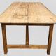 Table de drapier en châtaigner, XIXème