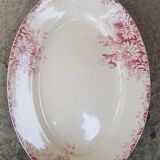 Flat Oval Gien model Autumn Flowers