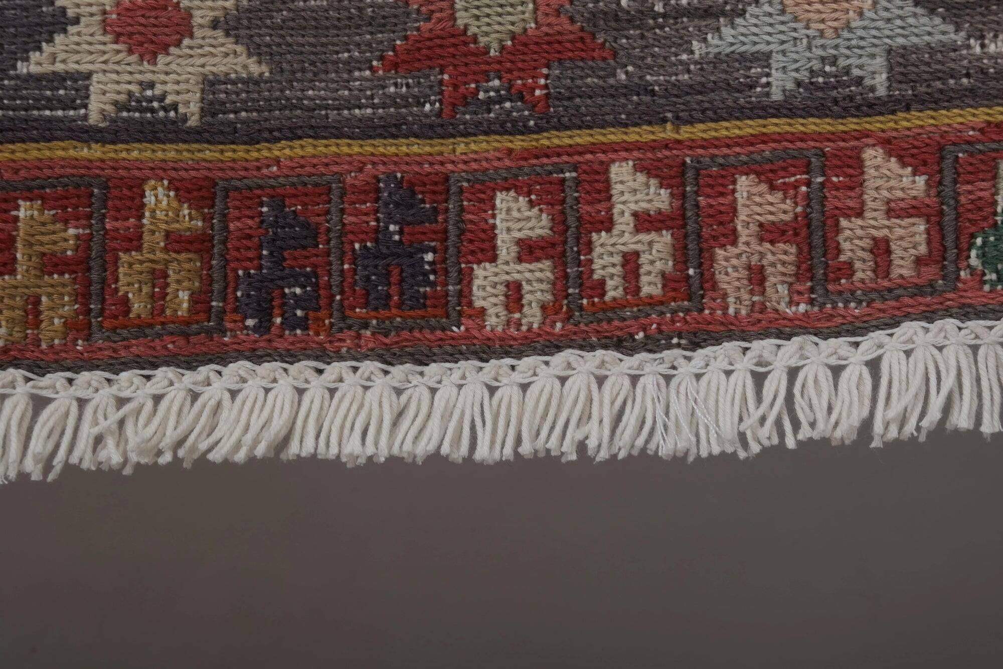 Vintage Turkish hallway rug 108x278 cm