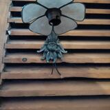 Wall lamp flower petal mother-of-pearl base bronze Rose dp 1122249