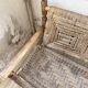 Audoux and Minet cord bench