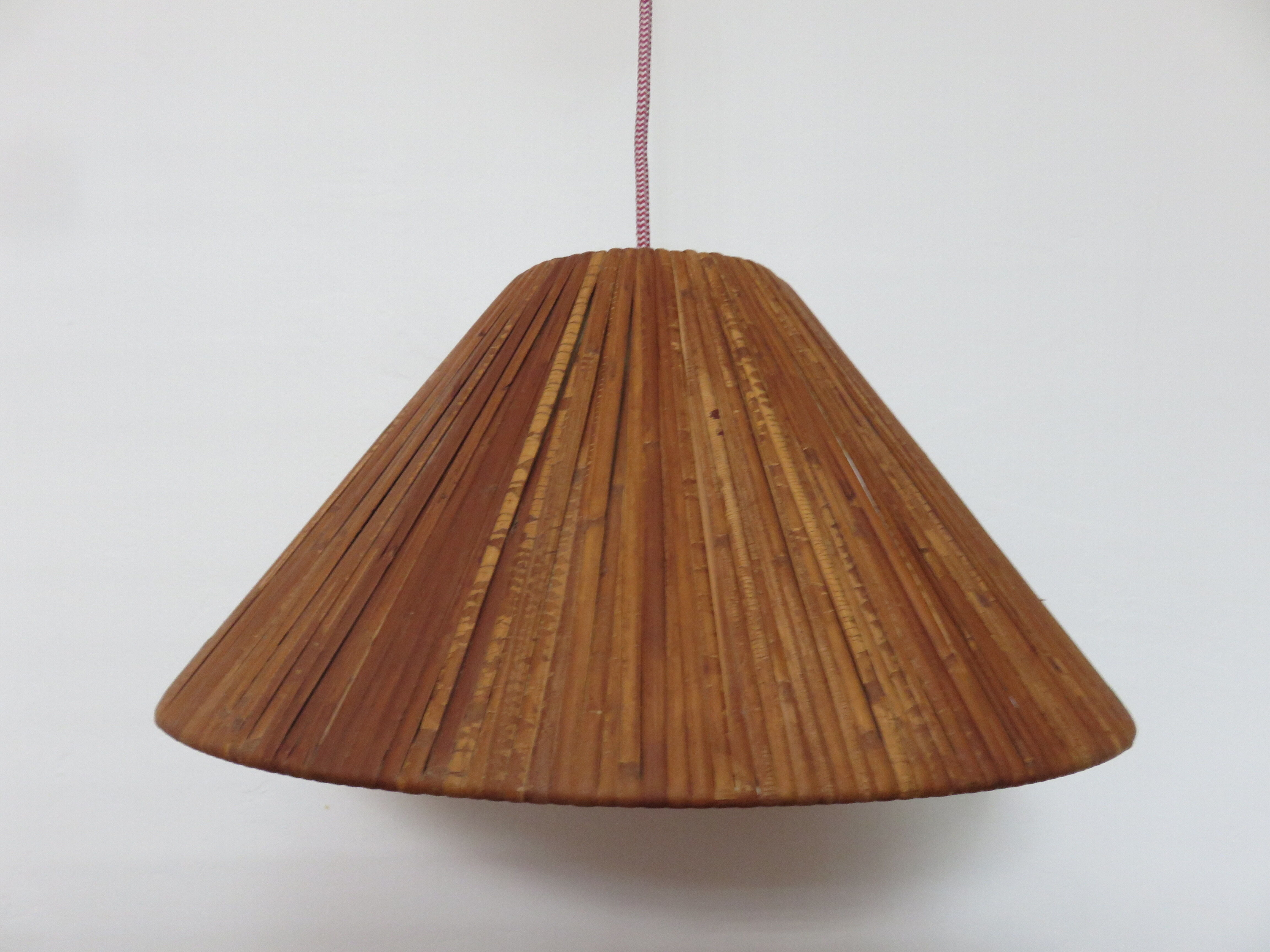 Suspension in rattan bamboo 60 years 70