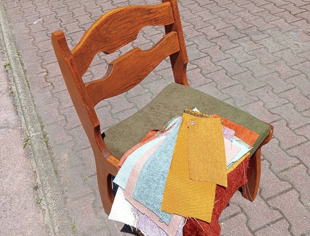 Guillerme and Chambron chair series, fabrics of your choice