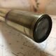 Old brass telescope from the 19th century