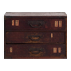 Antique Japanese auxiliary cedar ko-dansu, Meiji period (circa 1870-1900) #48