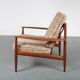 Fauteuil par Grete Jalk pour France et Daverkosen au Danemark 1950