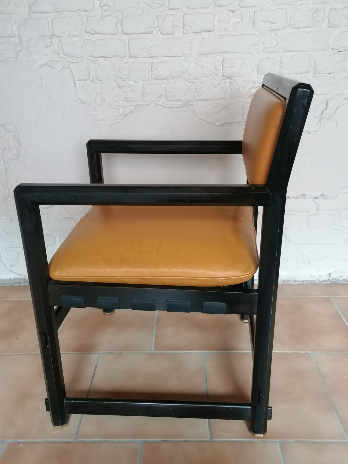 Wooden armchairs, design J.Wormley, Dunbar USA edition