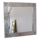 Miroir métal argenté style oriental