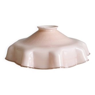 Vintage pale pink opaline lampshade