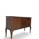 Élégant buffet italien fabriqué par Galleria G. Malafronte, Rome, années 1940