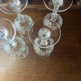 White wine glasses