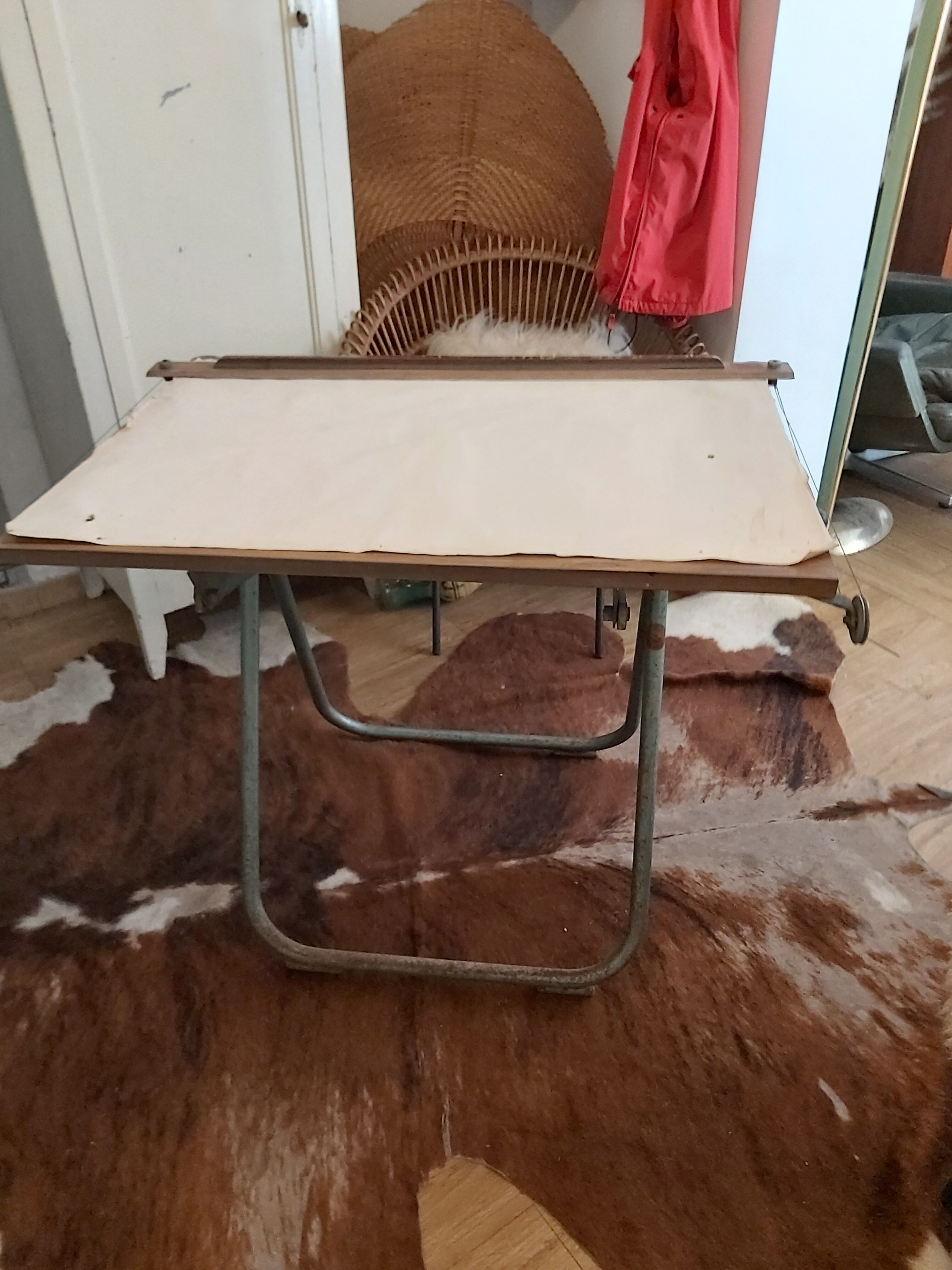 Heliolithe 1950s drawing table