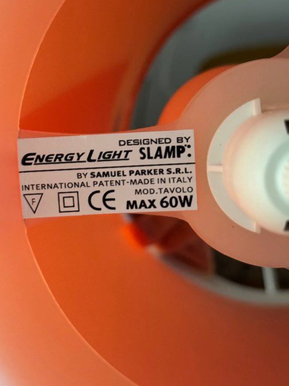 Energy Light Table Lamp – Samuel Parker for Slamp – Italy 1980s