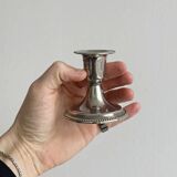 Antique metal candlesticks