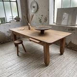 XL Butcher's Oak and Beech Farmhouse Table