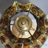 Lampe à poser Felipe Derflingher, ambré 1960,70