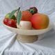 Alabaster fruit cup