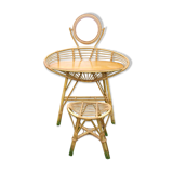 1960 adult rattan design hairdresser