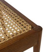 Vintage Teak Chair with Webbing - 1970s Design