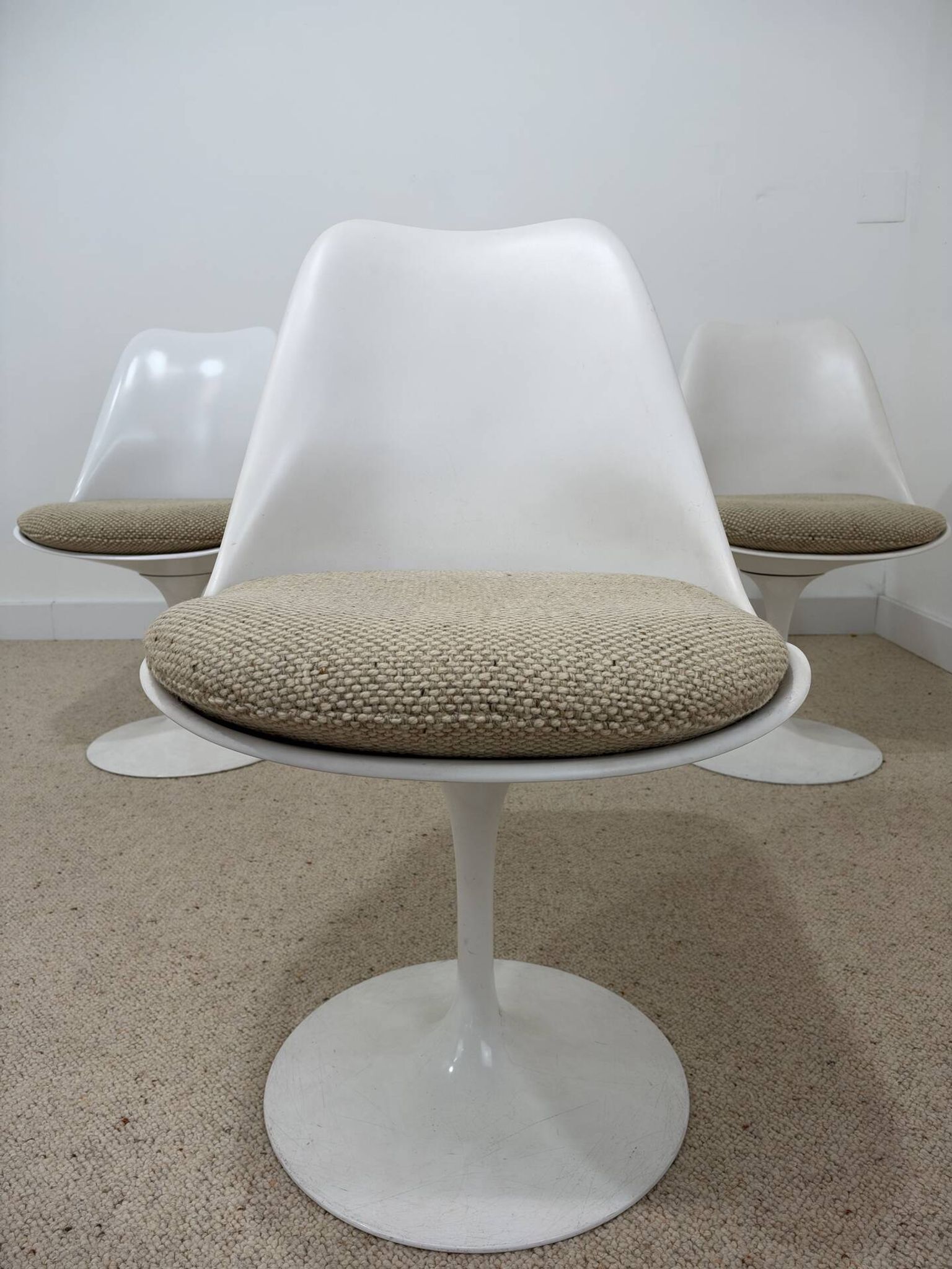 Set of 4 Tulip chairs by Knoll – Eero Saarinen – 1960s/70s
