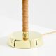 Lisa Johansson-Pape senator lamp brass and leather 1950