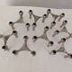 Set of 8 Nagel S22 candle holders 1960s - 1970s