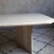Table basse travertin