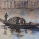 Aquarelle de Venise Signée Dorsoduro