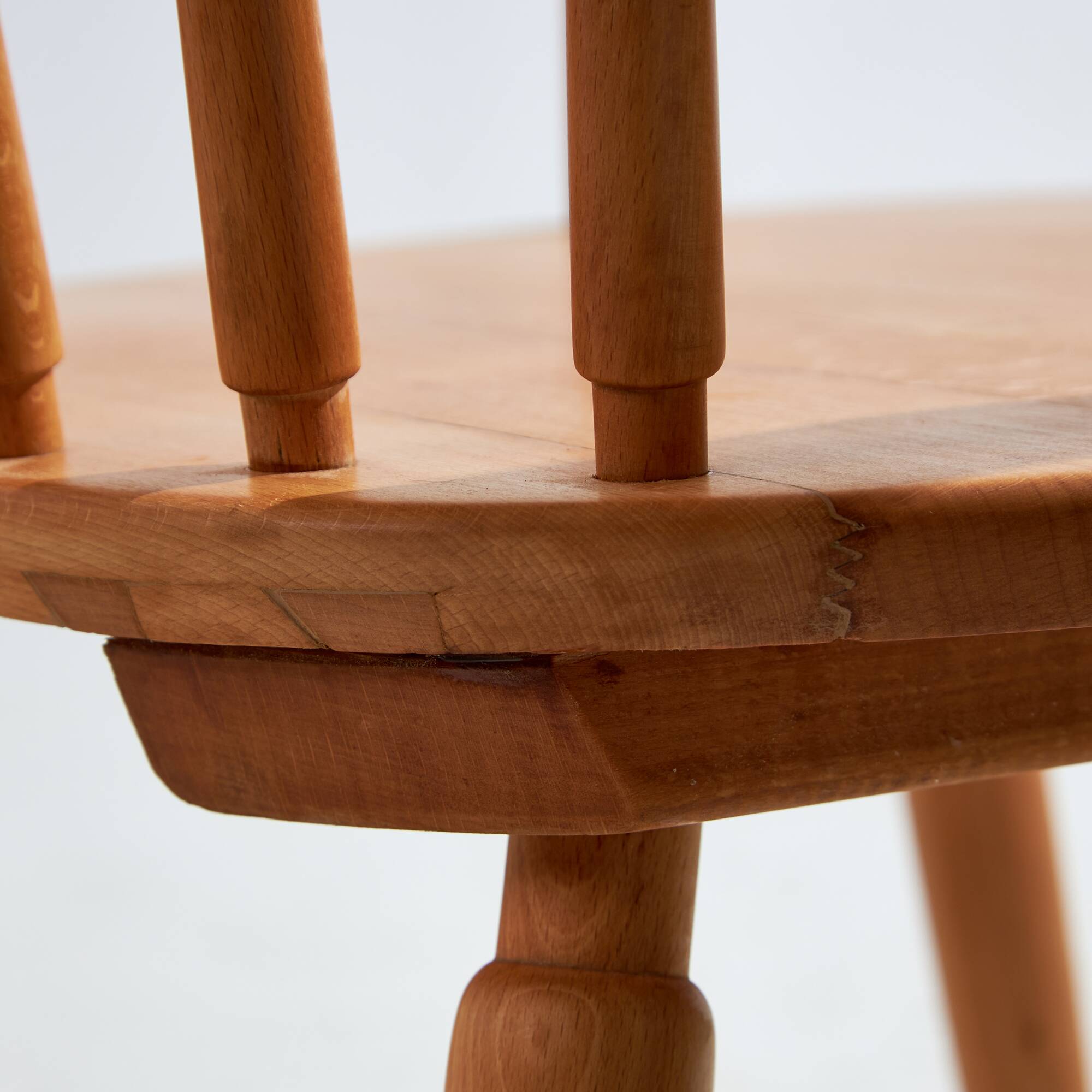 Altheim beech armchair by franz schuster for wiesner hager (mk10087)