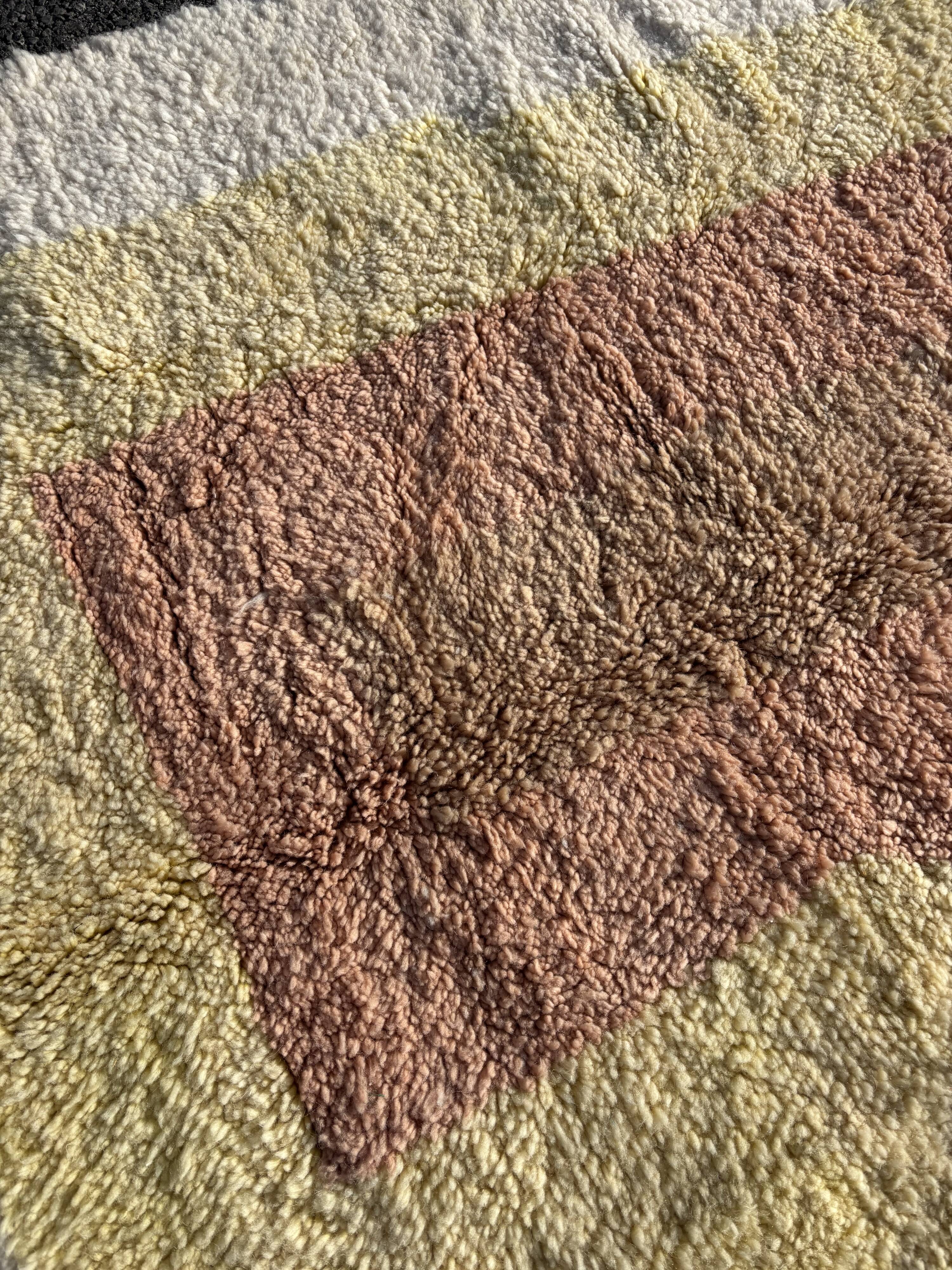 Moroccan Berber rug Beni M'rirt hand-knotted