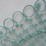 "Peacock" headboard for double bed