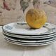 Terre de Fer dessert plates