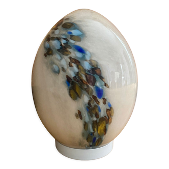 Lampe oeuf Domec en verre opaline de Vianne
