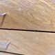 Vintage chest of drawers compass feet