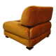 Fauteuil Mid-Century Modern en velours par Zev & Zev