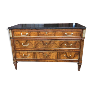 Louis XVI chest of drawers 18th mahogany