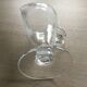 Handcrafted blown glass carafe