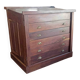 19th century East India Company map cabinet Width 122 cm