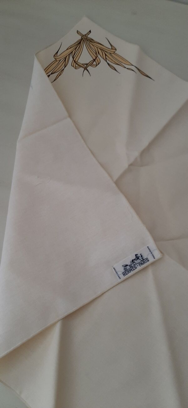 Centre de table et serviette Hermes