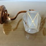 Copper "lantern" wall lamp 1910