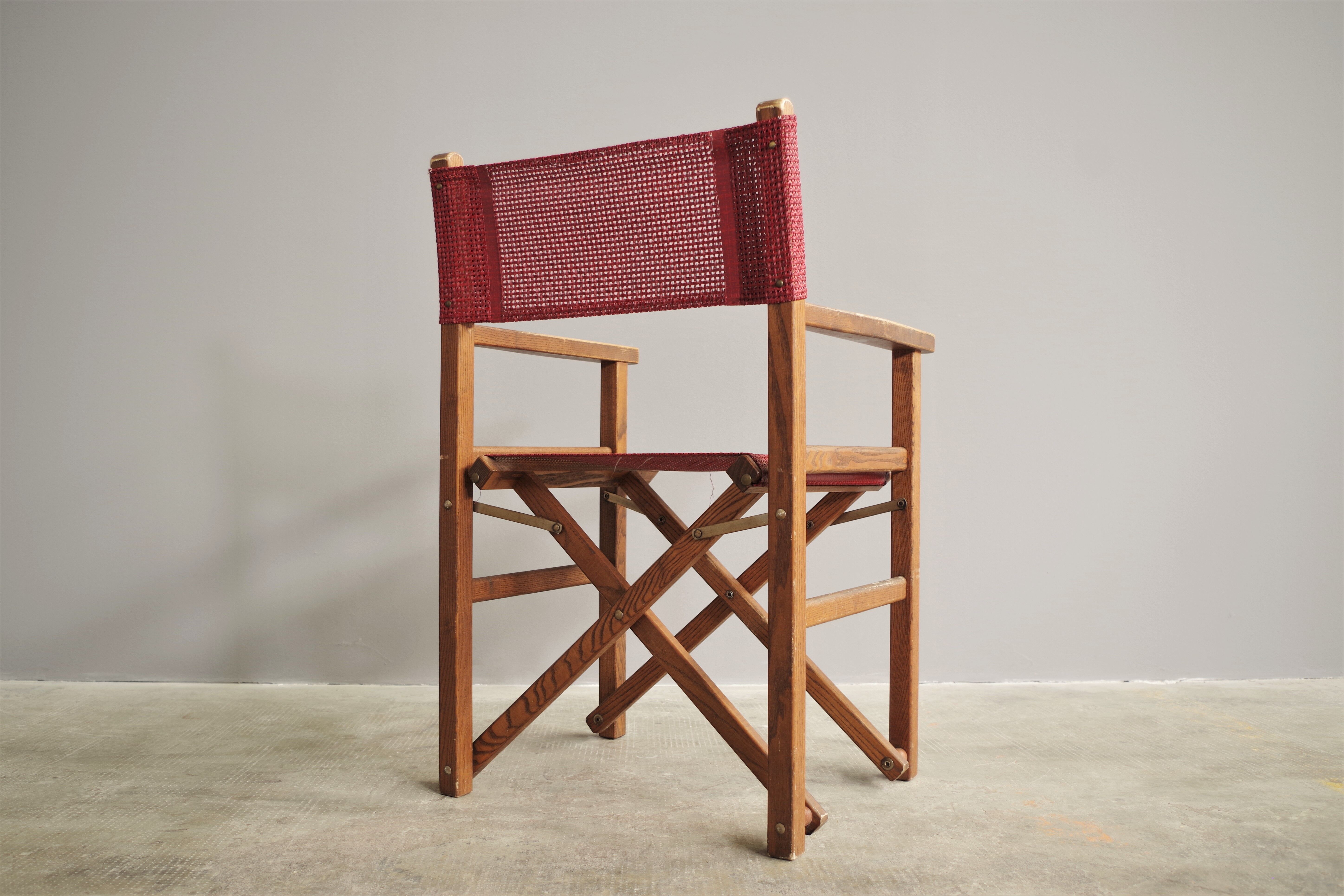 Folding director's chair, 1990s