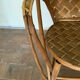 Pair of chestnut armchairs