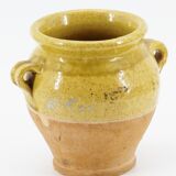 Ancien pot en terre ocre