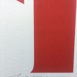 Contemporary signed artwork