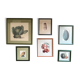 Lot of 6 old vegetable images