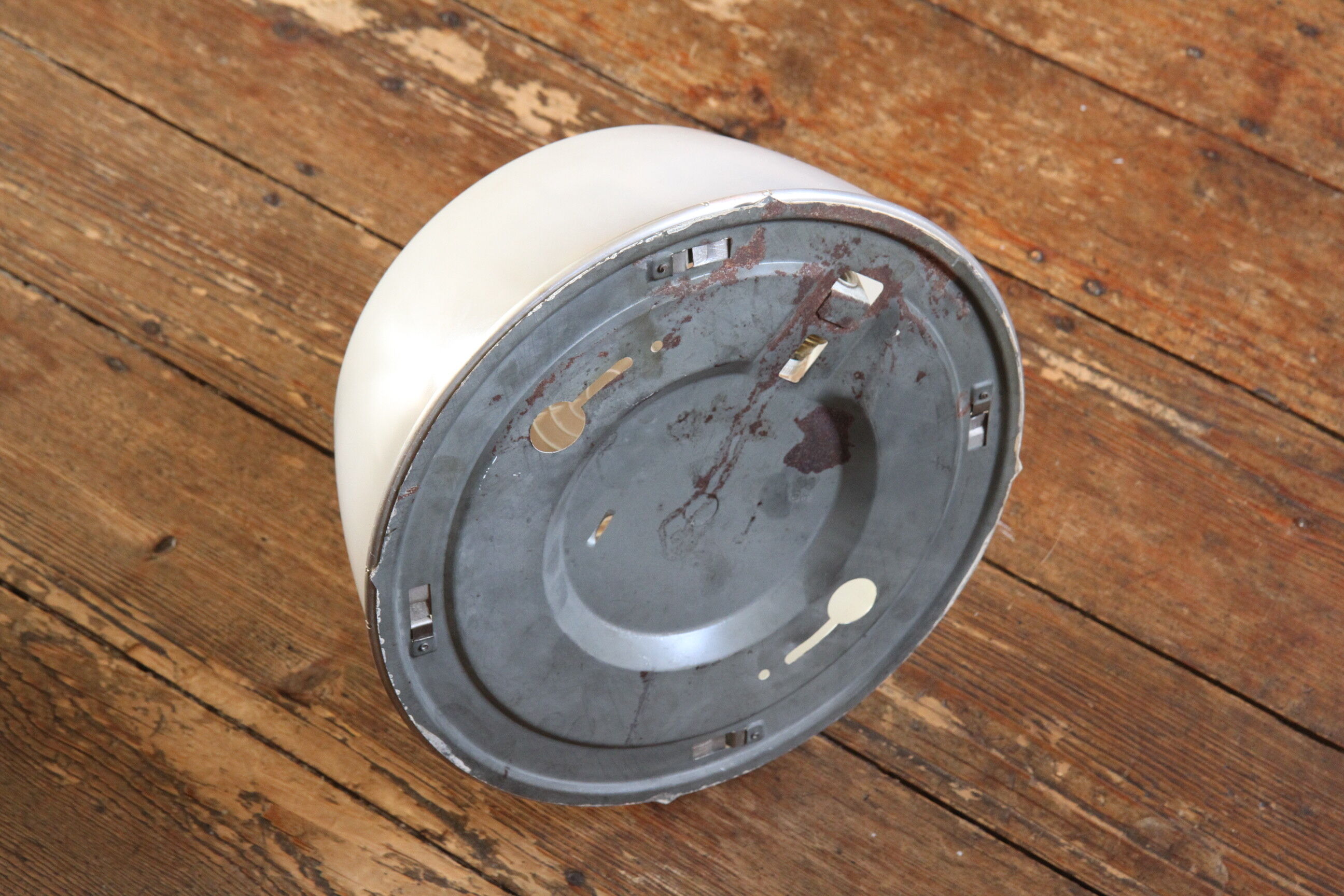 Holophane glass ceiling light - 34 cm